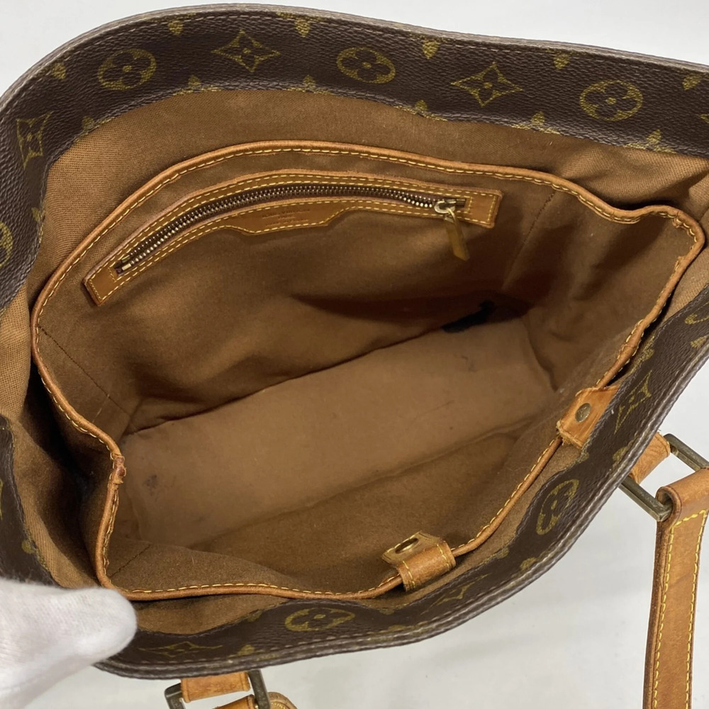 LOUIS VUITTON Brown Monogram Tote Bag - Picture 4 of 12